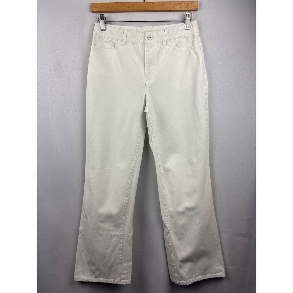 Women’s Isaac Mizrahi Live! Size Petite 4 White Jeans